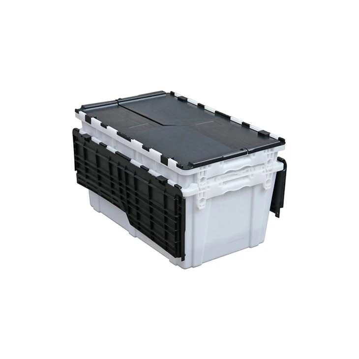 Plastic Moving Turnover Tote Box high quality